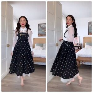 KENZO x HM Quilted Overalls Dress Size US 6